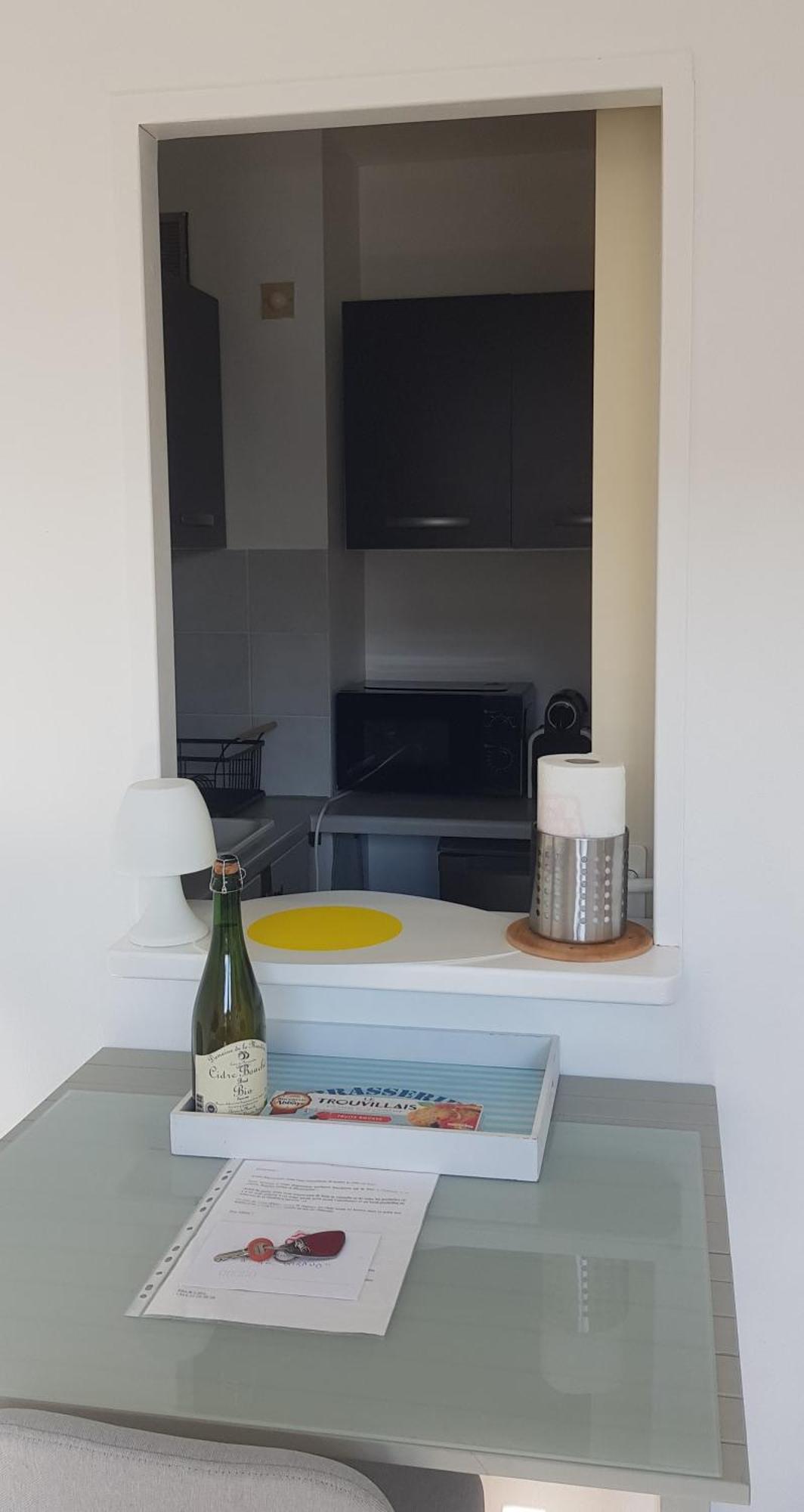 Appartement Liza 2 Pieces Vue Mer A Cabourg Dış mekan fotoğraf